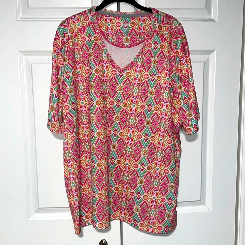 V- neck short sleeve Reel Legends shirt size 3x
